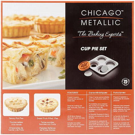 chicago metallic cookie sheets|Chicago metallic cup pie set.